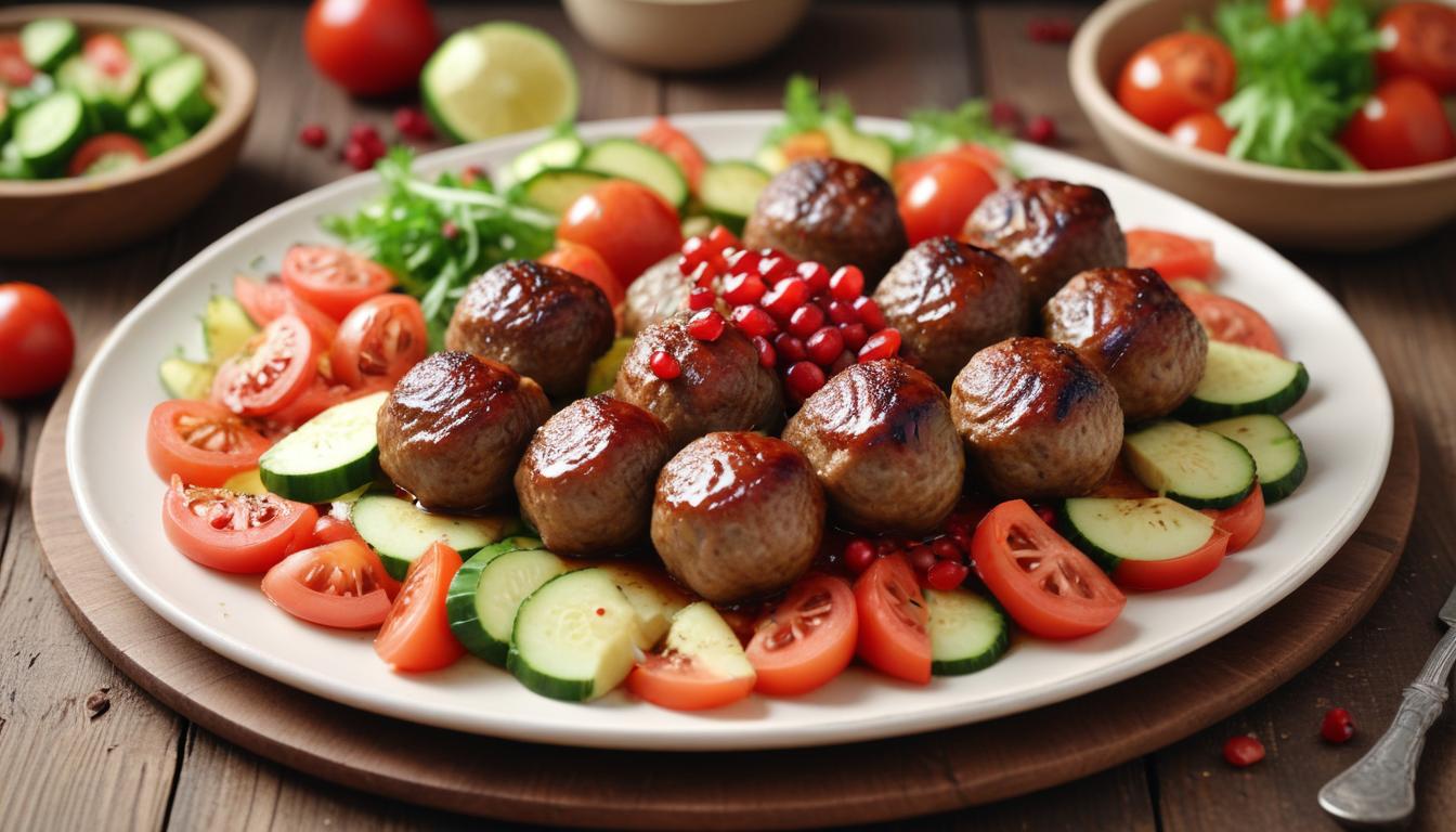 Karaman Usulü Közlenmiş Köfteli Salata