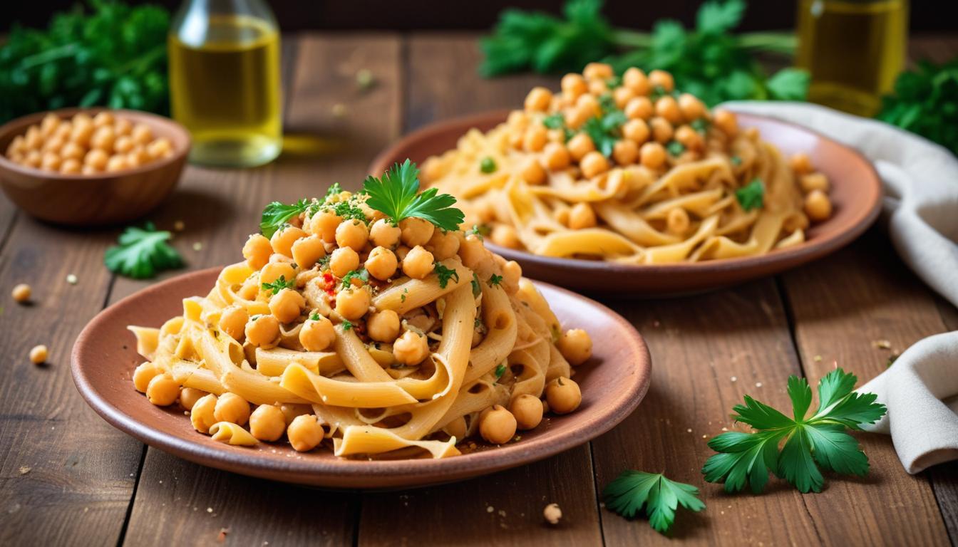 Çocukların Bayılacağı Nohutlu Makarna Tarifi