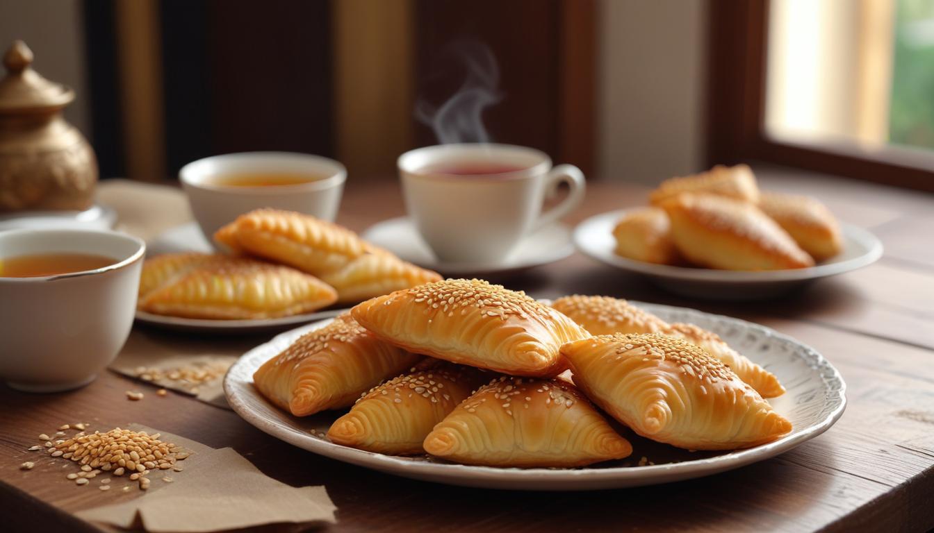 Crispy Karaman Corn Pastries
